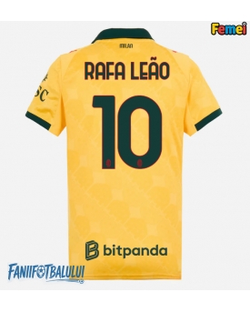 AC Milan Rafael Leao #10 Tricou Fotbal Replică 2025-26 Femei Treilea